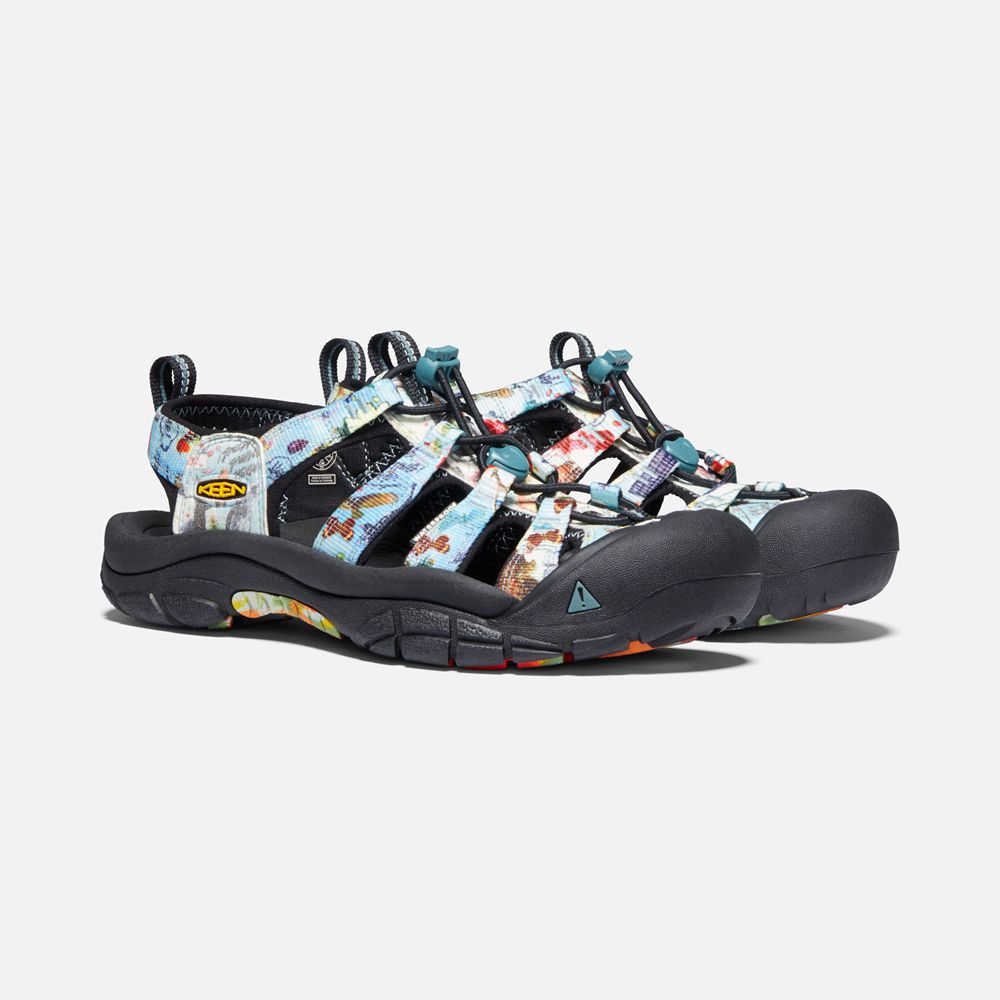 Sandales de Randonnée Keen Femme Multicolore | Newport H2 | UMELS-4193